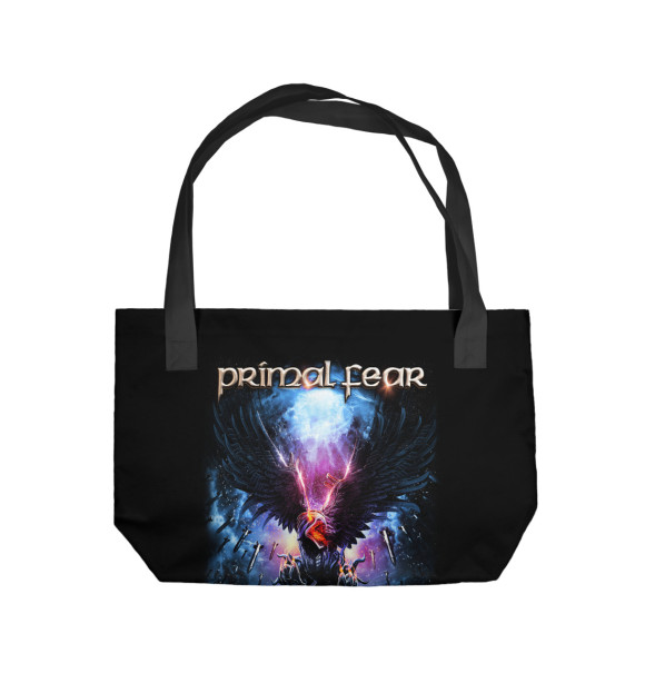 Пляжная сумка с изображением Primal Fear цвета 
