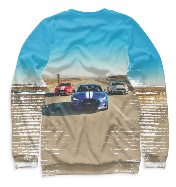 Женский свитшот с изображением The Grand Tour цвета Белый