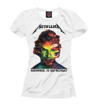 Женская футболка Metallica Hardwired