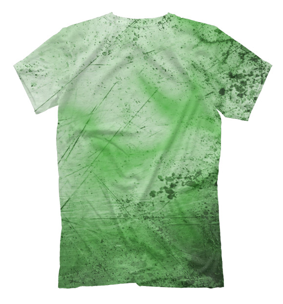 Мужская футболка с изображением Зеленый Фонарь цвета Белый