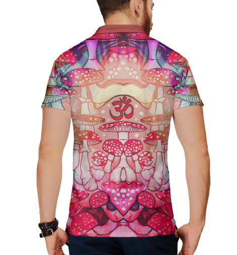 

Поло Print Bar, Белый, Мистерии ОМ