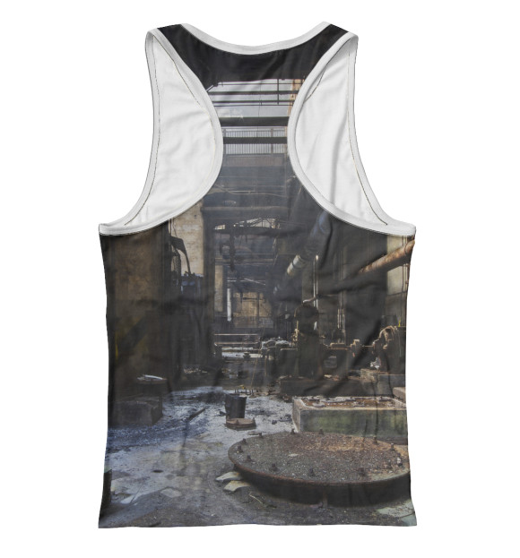 Женская майка-борцовка с изображением METRO EXODUS цвета Белый