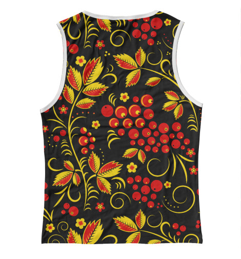 

Майки Print Bar, Белый, Хохлома