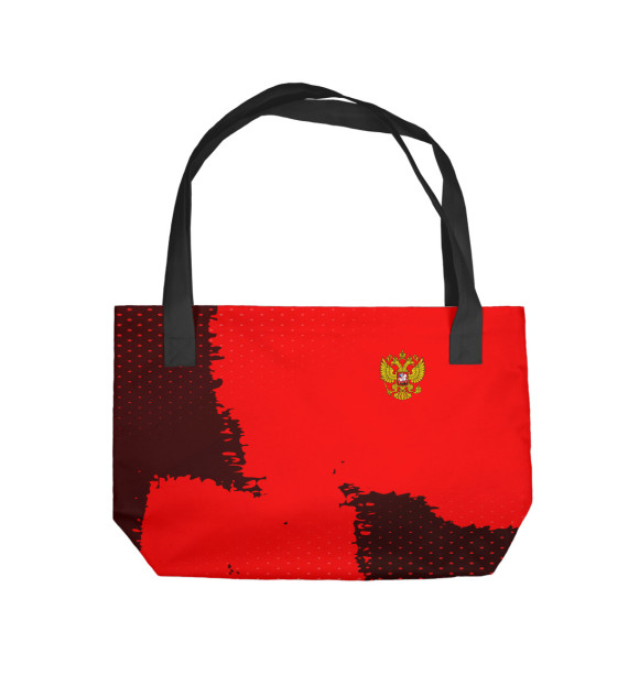 Пляжная сумка с изображением Russia Sport Uniform цвета 