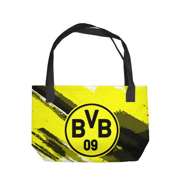 Пляжная сумка с изображением Borussia цвета 
