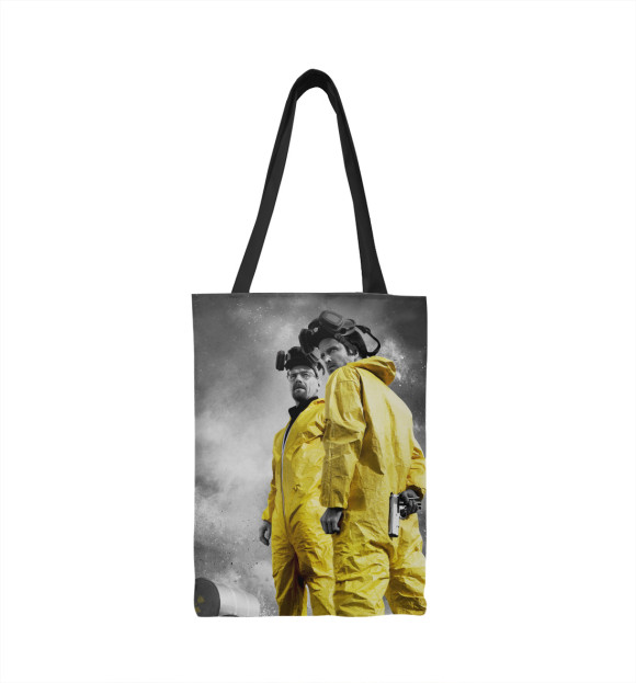 Сумка-шоппер с изображением Breaking Bad цвета 