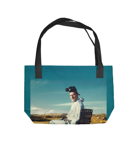 Пляжная сумка с изображением Во все тяжкие цвета 