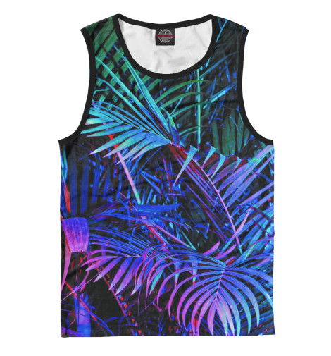 

Майки Print Bar, Белый, Пальма