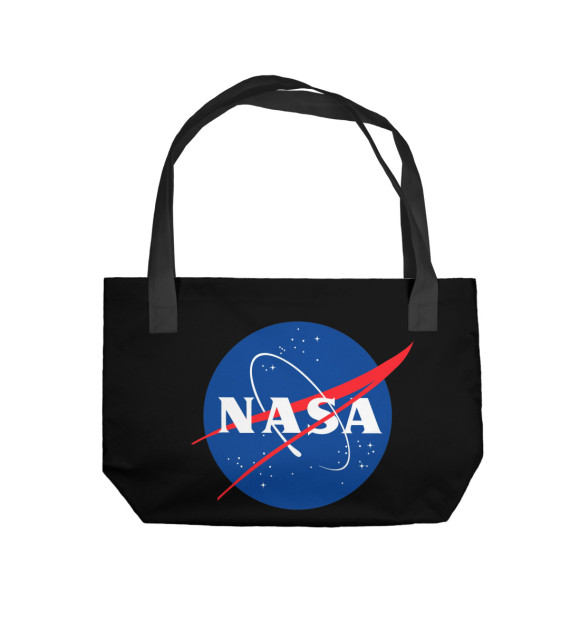 Пляжная сумка с изображением NASA цвета 