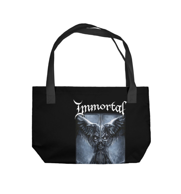 Пляжная сумка с притом Immortal цвета  Пляжная сумка с изображением Immortal цвета