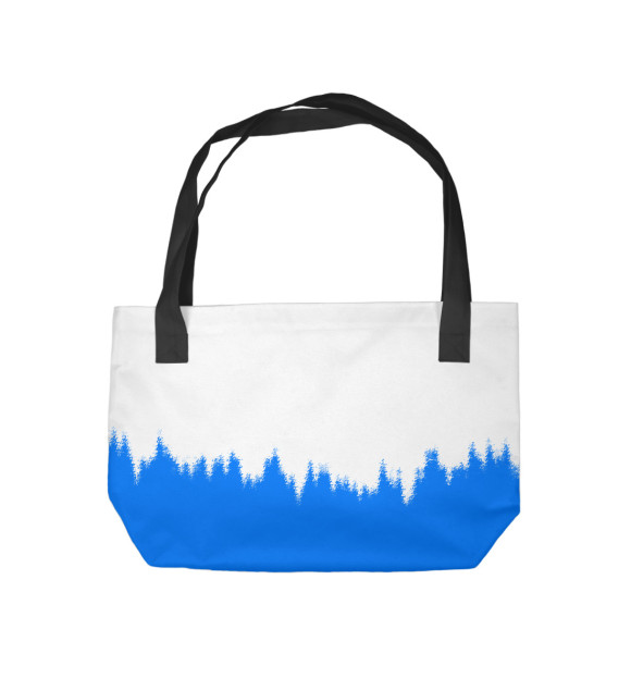 Пляжная сумка с изображением Юра цвета 