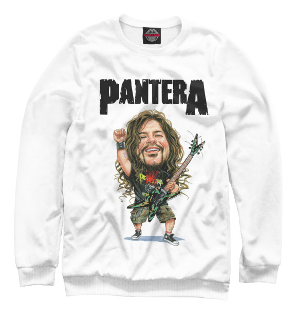 Свитшот для мальчиков с изображением Dimebag Darrell цвета Белый