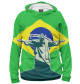Мужское худи Бразилия