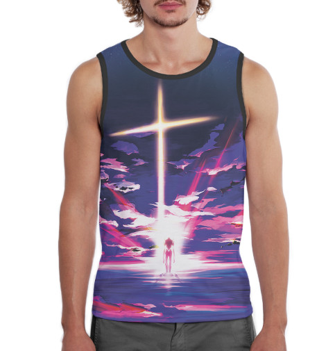 

Майки Print Bar, Белый, Neon Genesis Evangelion