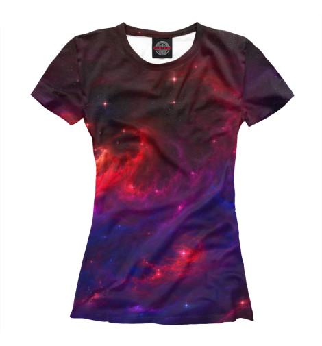 

Футболки Print Bar, Белый, Галактика