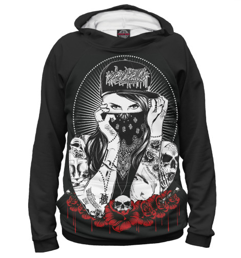 

Худи Print Bar, Белый, Бандитка