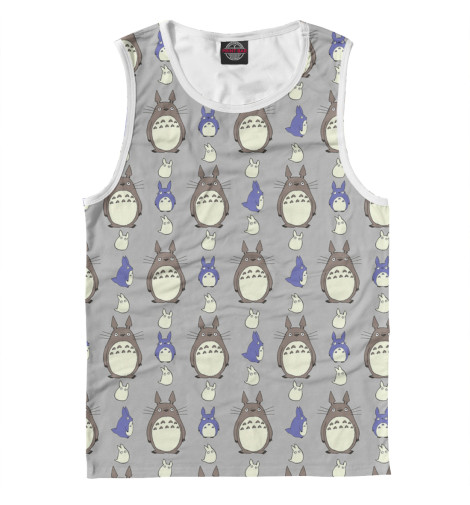 

Майки Print Bar, Белый, Totoro