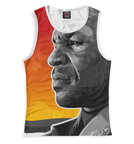 

Майки Print Bar, Белый, Майк Тайсон