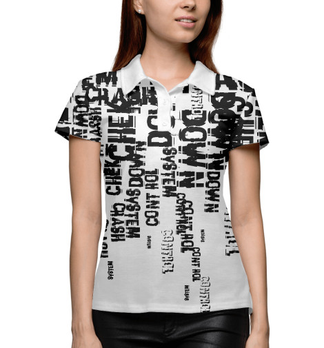 

Поло Print Bar, Белый, Crash system control