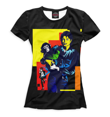

Футболки Print Bar, Белый, Michael Jackson