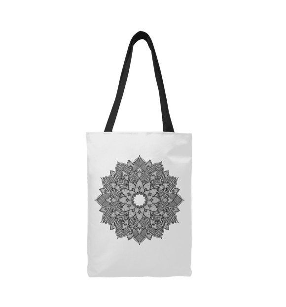Сумка-шоппер с изображением Мандала цвета 