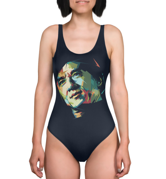 Купальник-боди с изображением Jackie Chan цвета 