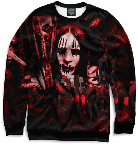 

Свитшоты Print Bar, Белый, Slipknot