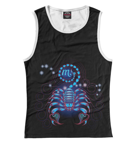 

Майки Print Bar, Белый, Скорпион