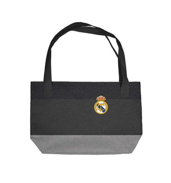 Пляжная сумка с изображением Реал Мадрид цвета 