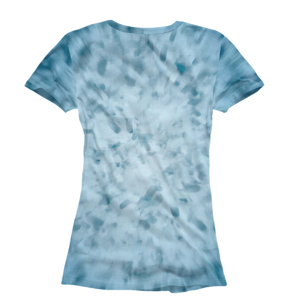 Женская футболка с изображением Ван Гог Сэлфи цвета Белый