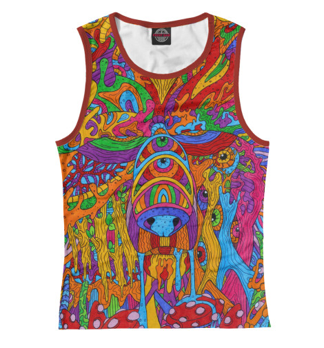 

Майки Print Bar, Белый, всё грибы да грибы