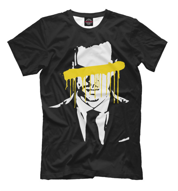 Мужская футболка с изображением Мориарти цвета Черный