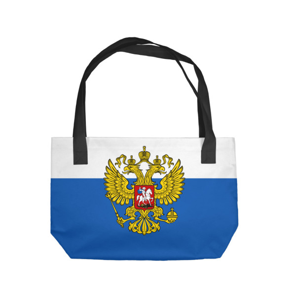 Пляжная сумка с изображением ВВС России цвета 