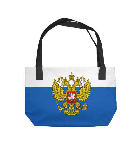 Пляжная сумка с изображением МСВ России цвета 