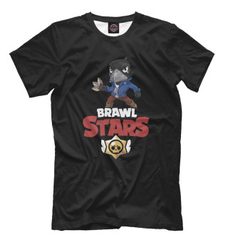 Мужская футболка Brawl Stars - Crow