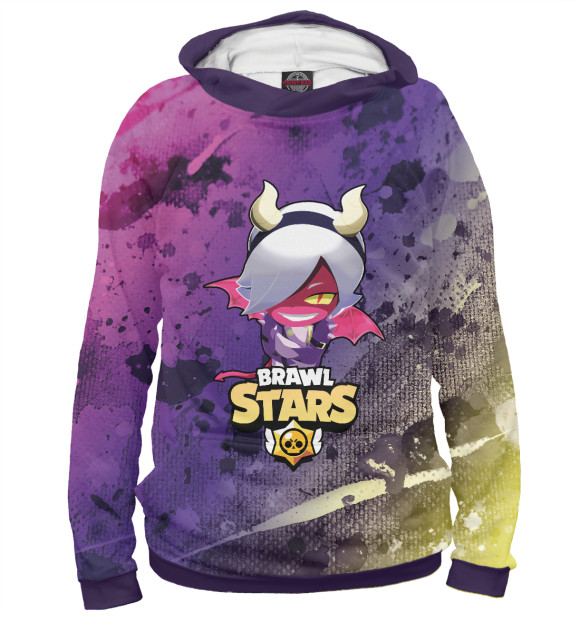 Женское худи с изображением Brawl Stars Trixie Colette цвета Белый