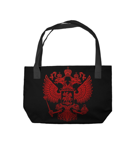 Пляжная сумка с изображением Team Russia цвета 