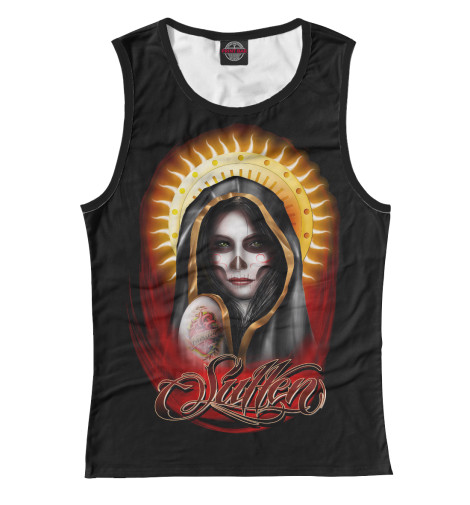 

Майки Print Bar, Белый, Девушка