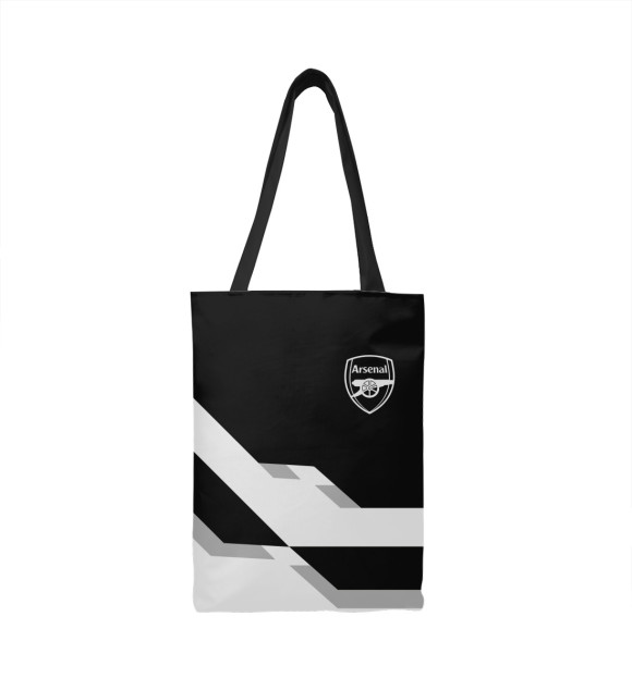 Сумка-шоппер с изображением FC Arsenal цвета 