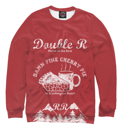 

Свитшоты Print Bar, Белый, Double R
