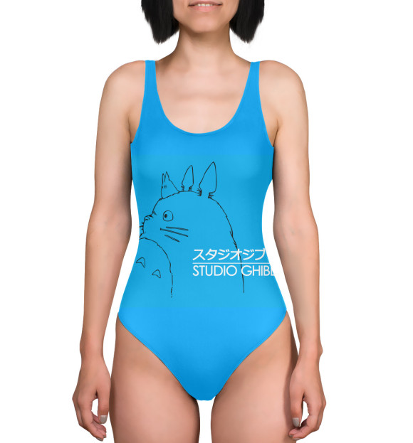 Купальник-боди с изображением Ghibli цвета 