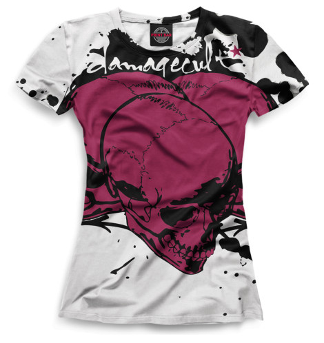 

Футболки Print Bar, Белый, Skull