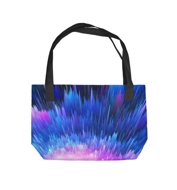 Пляжная сумка с изображением Абстракция космоса цвета 