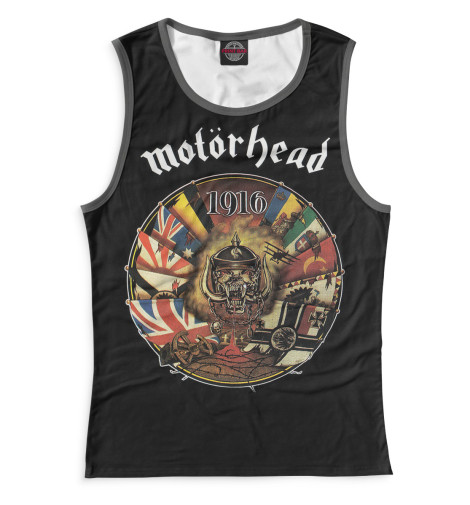 

Майки Print Bar, Белый, Motorhead