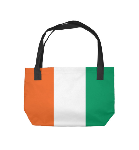 Пляжная сумка с изображением Ирландия, Roller Derby цвета 