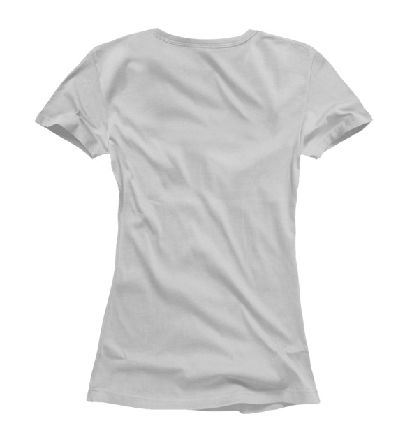 Женская футболка с изображением Битлз цвета Белый
