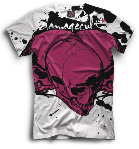 

Футболки Print Bar, Черный, Skull