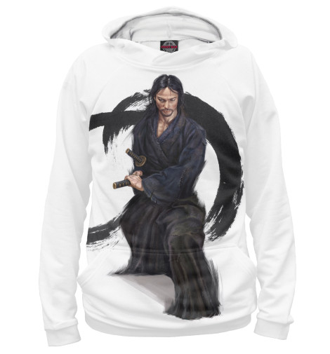 

Худи Print Bar, Белый, Samurai