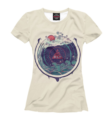 

Футболки Print Bar, Белый, Шторм