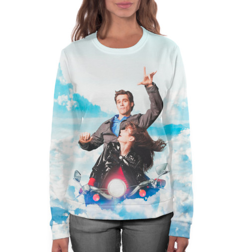 

Свитшоты Print Bar, Белый, Джим Керри — Всегда говори «Да»